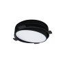 VK LEADING LIGHT VK/04348/B/W/35 DREAM 20W 3000K BLACK LED RECESSED ADJUSTABLE CELING TRIMLESS PANEL