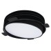 VK LEADING LIGHT VK/04348/B/C/55 DREAM 40W 4000K BLACK LED RECESSED ADJUSTABLE CELING TRIMLESS PANEL