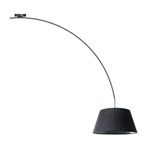 Пендел VK LEADING LIGHT VK/04387/CE/B LIAM 1 х Е27 BLACK TEXTILE PENDANT LAMP