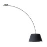VK LEADING LIGHT VK/04387/CE/B LIAM 1 х Е27 BLACK TEXTILE PENDANT LAMP