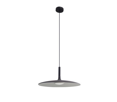 LED пендел VK LEADING LIGHT VK/04413PE/B/W/35 PIA 12W 3000K BLACK PENDANT LAMP TRIAC DIMMABLE