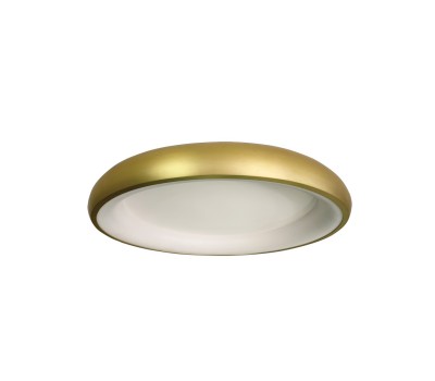 VK LEADING LIGHT VK/04416CE/GD/W/46 HART 34W 3000K GOLD CEILING LAMP TRIAC DIMMABLE