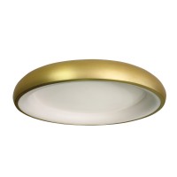 VK LEADING LIGHT VK/04416CE/GD/W/61 HART 52W 3000K GOLD CEILING LAMP TRIAC DIMMABLE