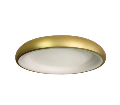 VK LEADING LIGHT VK/04416CE/GD/W/61 HART 52W 3000K GOLD CEILING LAMP TRIAC DIMMABLE