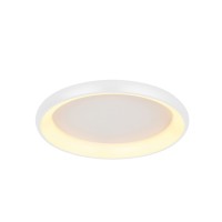 VK LEADING LIGHT VK/04416CE/W/W/46 HART 34W 3000K WHITE CEILING LAMP TRIAC DIMMABLE