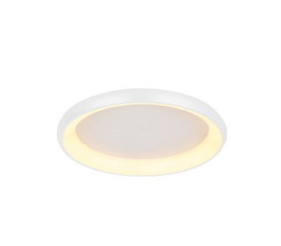 VK LEADING LIGHT VK/04416CE/W/W/46 HART 34W 3000K WHITE CEILING LAMP TRIAC DIMMABLE