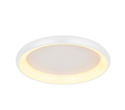 VK LEADING LIGHT VK/04416CE/W/W/61 HART 52W 3000K WHITE CEILING LAMP TRIAC DIMMABLE