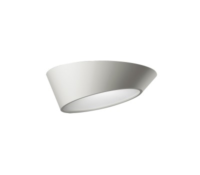 VK LEADING LIGHT VK/04418CE/W/W/45 ELIM 34W 3000K WHITE CEILING LAMP TRIAC DIMMABLE