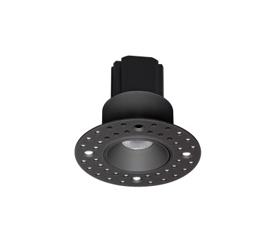 LED луна за вграждане VK LEADING LIGHT VK/04445/B/W ABEL BLACK 5W 3000K RECESSED TRIMLESS DOWNLIGHT
