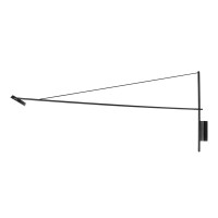 LED аплик VK LEADING LIGHT VK/04458/WA/B/W NOA 6W 3000K BLACK DIMMABLE WALL LAMP