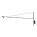 LED аплик VK LEADING LIGHT VK/04458/WA/B/W NOA 6W 3000K BLACK DIMMABLE WALL LAMP