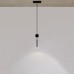 LED пендел VK LEADING LIGHT VK/04491/PE/B/W AKROVATIS 5W + 15W 3000K BLACK PENDANT LAMP