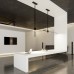LED пендел VK LEADING LIGHT VK/04491/PE/B/W AKROVATIS 5W + 15W 3000K BLACK PENDANT LAMP
