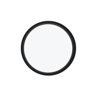 LED панел за външен монтаж VK LEADING LIGHT VK/04557/B/CCT WABI BLACK 24W CCT ROUND SUPERSLIM PANEL LAMP