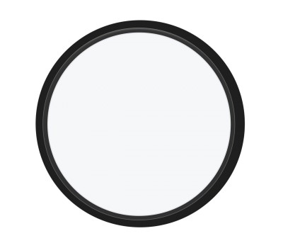 VK LEADING LIGHT VK/04559/B/CCT WABI BLACK 36W CCT ROUND SUPERSLIM PANEL LAMP