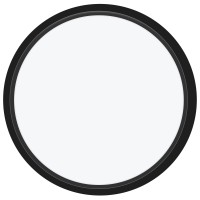 LED панел за външен монтаж VK LEADING LIGHT VK/04560/B/CCT WABI BLACK 42W CCT ROUND SUPERSLIM PANEL LAMP