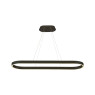 LED пендел VK LEADING LIGHT VK/04568/PE/B/W/150 ORRA 101W 3000K BLACK PENDANT LAMP