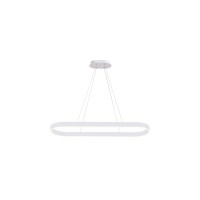 VK LEADING LIGHT VK/04568/PE/W/W/120 ORRA 79W 3000K WHITE PENDANT LAMP