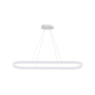 VK LEADING LIGHT VK/04568/PE/W/W/150 ORRA 101W 3000K WHITE PENDANT LAMP