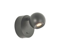 LED аплик VK LEADING LIGHT VK/04573/WA/W/B AIRA 6W 3000K BLACK WALL LAMP