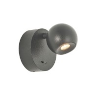 LED аплик VK LEADING LIGHT VK/04573/WA/W/B AIRA 6W 3000K BLACK WALL LAMP