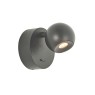 VK LEADING LIGHT VK/04573/WA/W/B AIRA 6W 3000K BLACK WALL LAMP