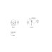LED аплик за вграждане VK LEADING LIGHT VK/04575/WA/W/W AIRA 6W 3000K WHITE RECESSED WALL LAMP