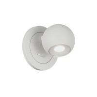 LED аплик за вграждане VK LEADING LIGHT VK/04575/WA/W/W AIRA 6W 3000K WHITE RECESSED WALL LAMP