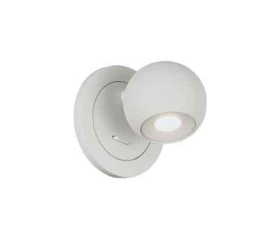 LED аплик за вграждане VK LEADING LIGHT VK/04575/WA/W/W AIRA 6W 3000K WHITE RECESSED WALL LAMP