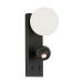 VK LEADING LIGHT VK/04576/WA/B/W AIRA 6W+6W 3000K BLACK WALL LAMP
