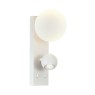 LED аплик VK LEADING LIGHT VK/04576/WA/W/W AIRA 6W+6W 3000K WHITE WALL LAMP
