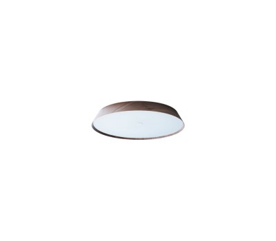 VK LEADING LIGHT VK/04580/CE/DW/W/27 21W 3000K WOODY DARK WALNUT WOOD CEILING LAMP DIMMABLE