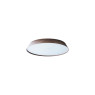 VK LEADING LIGHT VK/04580/CE/DW/W/33 28W 3000K WOODY DARK WALNUT WOOD CEILING LAMP DIMMABLE