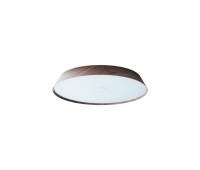 VK LEADING LIGHT VK/04580/CE/DW/W/51 40W 3000K WOODY DARK WALNUT WOOD CEILING LAMP DIMMABLE