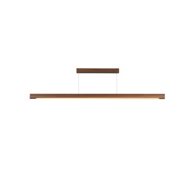 LED пендел VK LEADING LIGHT VK/04581/PE/DW/W/150 25W 3000K WOODY DARK WOOD PENDANT LAMP DALI DIMMABLE