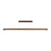 LED пендел VK LEADING LIGHT VK/04581/PE/DW/W/180 27W 3000K WOODY DARK WOOD PENDANT LAMP DALI DIMMABLE