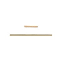 LED пендел VK LEADING LIGHT VK/04581/PE/NW/W/120 23W 3000K WOODY NATURAL WOOD PENDANT LAMP DALI DIMMABLE
