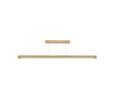 LED пендел VK LEADING LIGHT VK/04581/PE/NW/W/150 25W 3000K WOODY NATURAL WOOD PENDANT LAMP DALI DIMMABLE