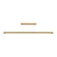LED пендел VK LEADING LIGHT VK/04581/PE/NW/W/180 27W 3000K WOODY NATURAL WOOD PENDANT LAMP DALI DIMMABLE