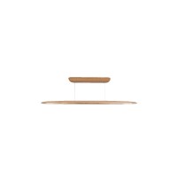 LED пендел VK LEADING LIGHT VK/04582/PE/NW/W/130 23W 3000K WOODY NATURAL WOOD PENDANT LAMP DALI DIMMABLE