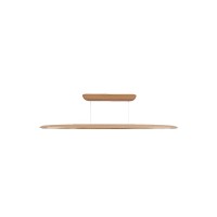 LED пендел VK LEADING LIGHT VK/04582/PE/NW/W/150 25W 3000K WOODY NATURAL WOOD PENDANT LAMP DALI DIMMABLE