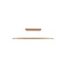 VK LEADING LIGHT VK/04582/PE/NW/W/150 25W 3000K WOODY NATURAL WOOD PENDANT LAMP DALI DIMMABLE