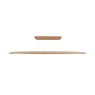 VK LEADING LIGHT VK/04582/PE/NW/W/180 27W 3000K WOODY NATURAL WOOD PENDANT LAMP DALI DIMMABLE