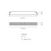 VK LEADING LIGHT VK/04618/15/W/W/15 SERO WHITE 30W 3000K RECESSED DOWNLIGHT LAMP