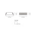 VK LEADING LIGHT VK/04618/5/W/W/15 SERO WHITE 10W 3000K RECESSED DOWNLIGHT LAMP VK LEADING LIGHT VK/04618/5/W/W/15 SERO WHITE 10W 3000K RECESSED DOWNLIGHT LAMP