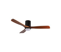 VK LEADING LIGHT VK/04665/AIR/ΒW AIR 20W 3000K-6000K BLACK/WALNUT CEILING FAN
