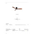 VK LEADING LIGHT VK/04665/AIR/ΒW AIR 20W 3000K-6000K BLACK/WALNUT CEILING FAN VK LEADING LIGHT VK/04665/AIR/ΒW AIR 20W 3000K-6000K BLACK/WALNUT CEILING FAN