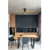 VK LEADING LIGHT VK/04666/AIR/BW/ABS AIR 22W 3000K-6000K BLACK/WOODEN GRAIN CEILING FAN VK LEADING LIGHT VK/04666/AIR/BW/ABS AIR 22W 3000K-6000K BLACK/WOODEN GRAIN CEILING FAN