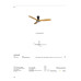VK LEADING LIGHT VK/04666/AIR/BW/ABS AIR 22W 3000K-6000K BLACK/WOODEN GRAIN CEILING FAN VK LEADING LIGHT VK/04666/AIR/BW/ABS AIR 22W 3000K-6000K BLACK/WOODEN GRAIN CEILING FAN