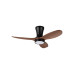 VK LEADING LIGHT VK/04667/AIR/ΒW/ABS AIR 22W 3000K-6000K BLACK/WOODEN GRAIN CEILING FAN